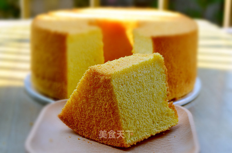 #aca烤明星大赛# Pumpkin Chiffon Cake recipe