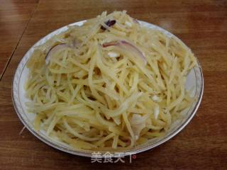 Onion and Potato Shreds recipe