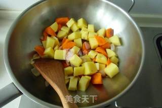 Potato Curry Rice recipe