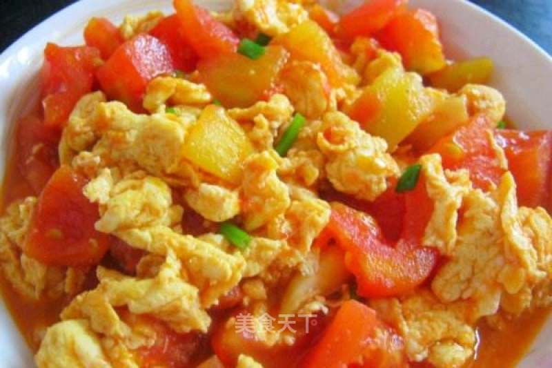#家乡美食# Tomato Scrambled Eggs recipe