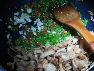 Green and Red Chili Fried Oil Residue recipe