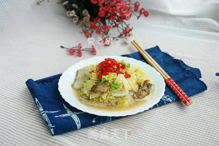 Stewed Sea Fish with Cabbage recipe