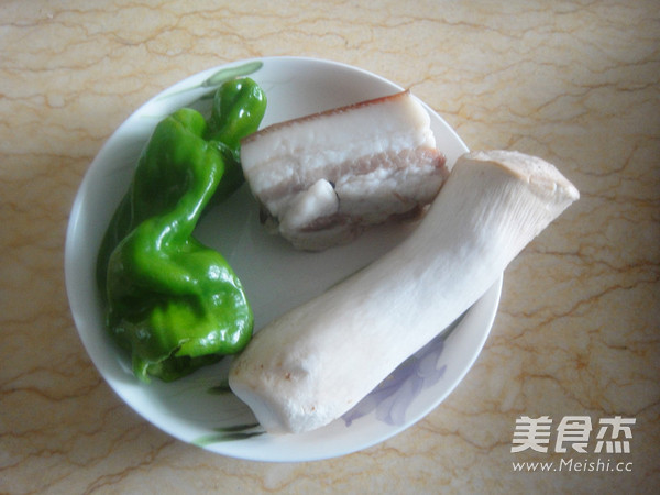 Stir-fried Pork Belly with Pleurotus Eryngii recipe