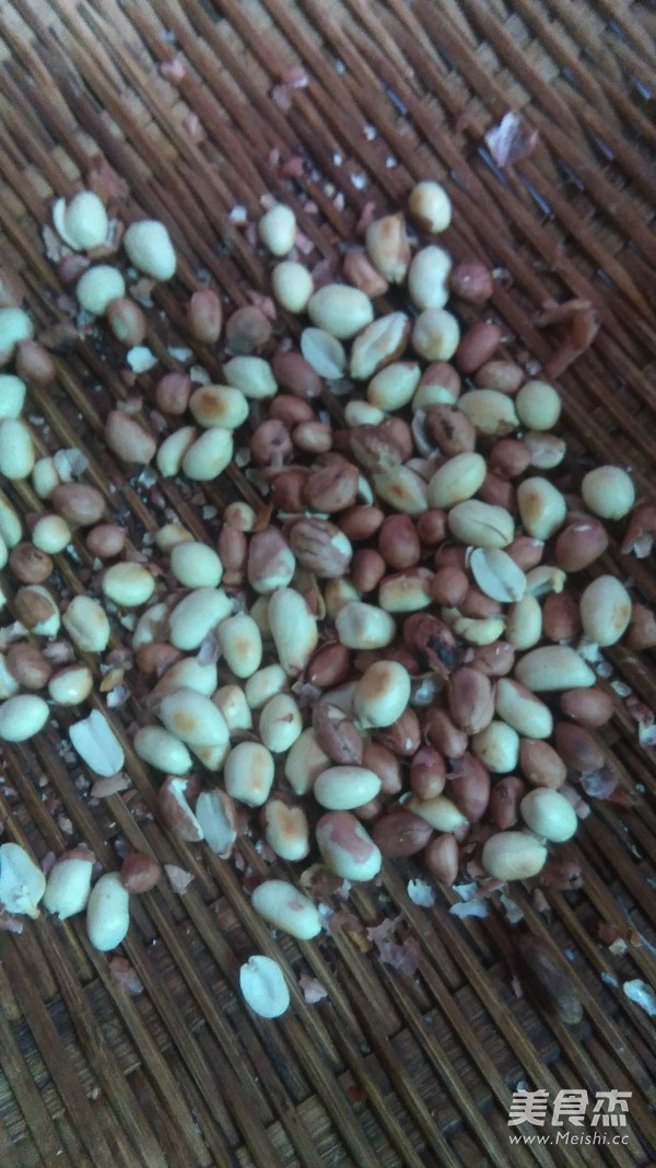 Homemade Colorful Peanut Candy recipe