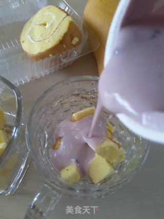 Mango Yogurt Cake Cup recipe