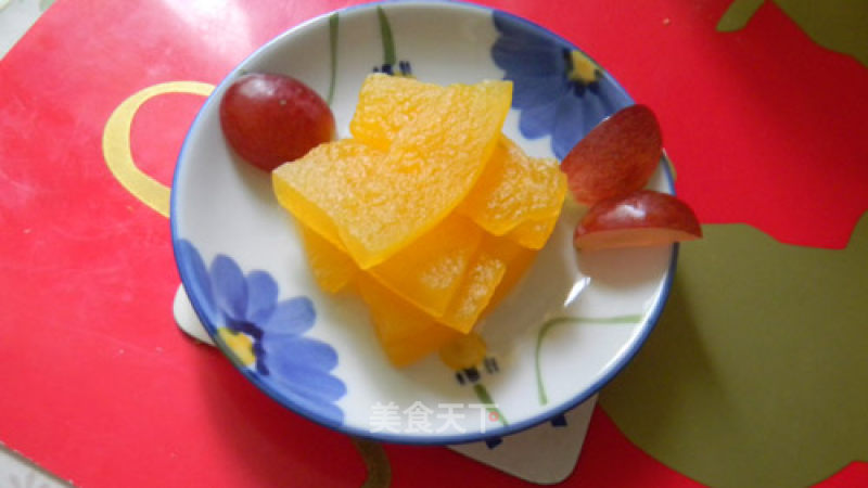 Winter Melon with Orange Juice recipe