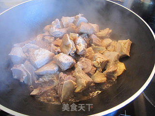 Curry Beef Brisket Stewed Potatoes recipe