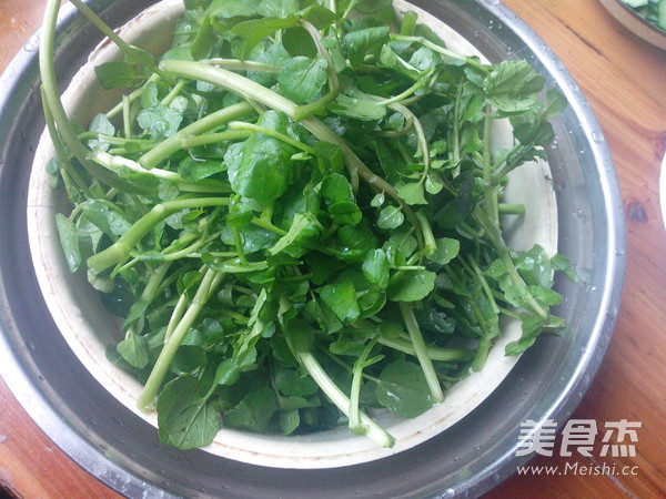 Watercress Tofu Soup recipe