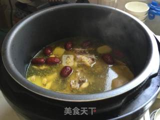 Astragalus and Red Date Chicken Soup recipe