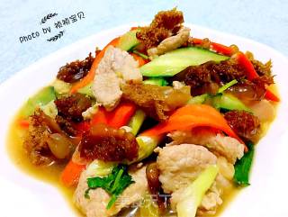 【dalian】stir-fried Jellyfish Head recipe