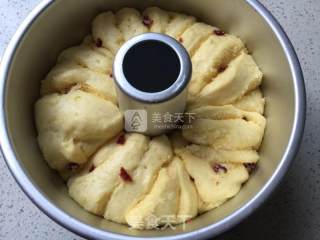 #aca音乐明星大赛#cranberry Mei Coconut Shredded Bread recipe
