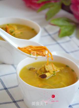 Pork Ribs and Cordyceps Soup recipe