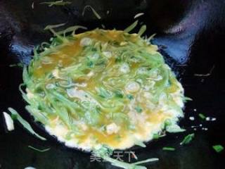 Shredded Lettuce with Egg Flavor recipe