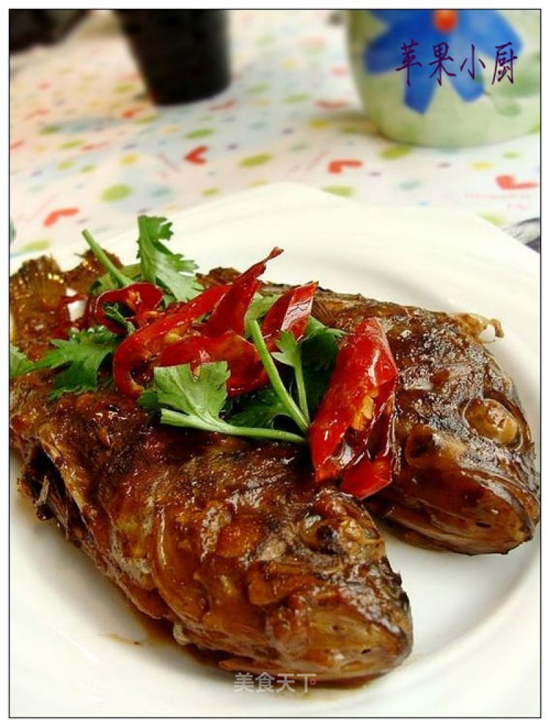 Braised Small Fish in Sauce recipe