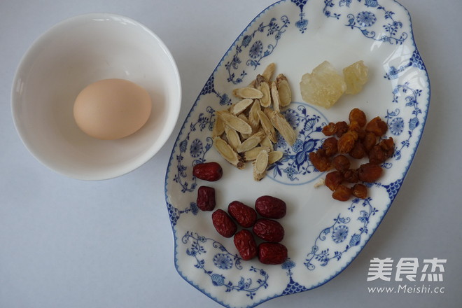 Red Date, Astragalus, Egg Syrup recipe