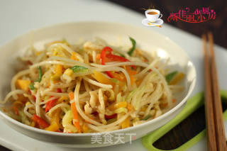 Stir-fried Sansi recipe