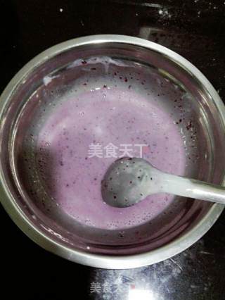 Blueberry Yogurt Mousse Snowy Mooncakes recipe