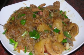 Spicy Vermicelli Chicken recipe