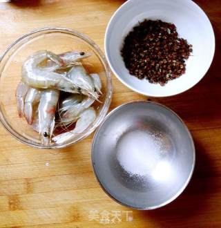 Salt and Pepper Prawns (no Oil Version) recipe