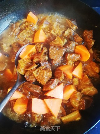 Beef Stew with Radish and Potatoes recipe