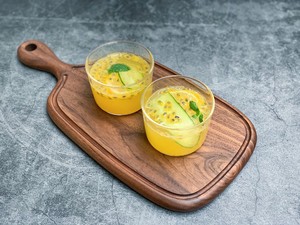 Passion Fruit Lemon Sparkling Drink recipe