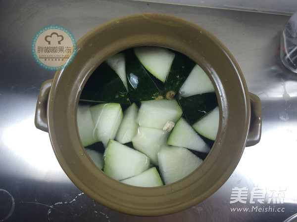 Winter Melon and Barley Water Duck Soup recipe