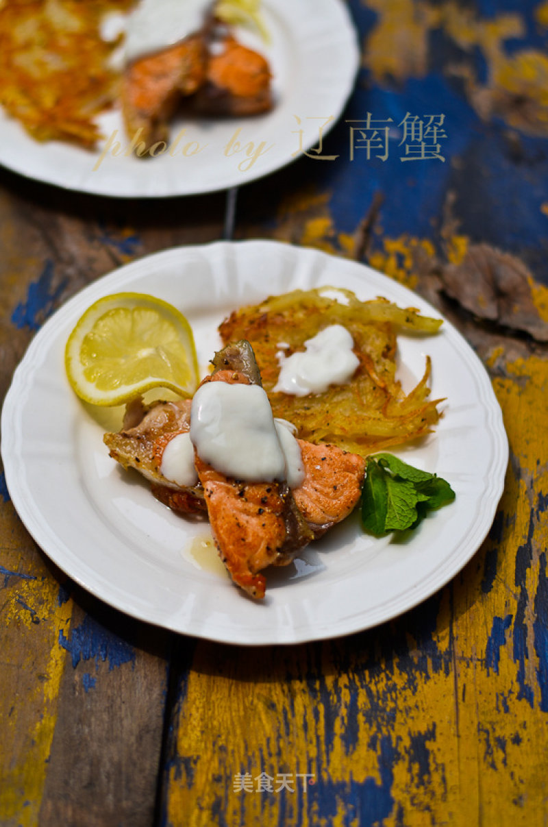 Salmon Potato Cakes recipe