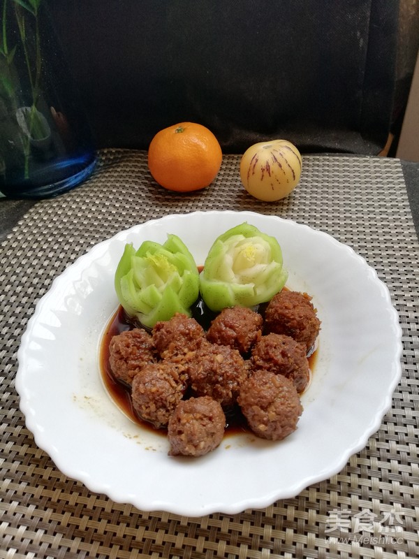 Cauliflower Beef Balls recipe