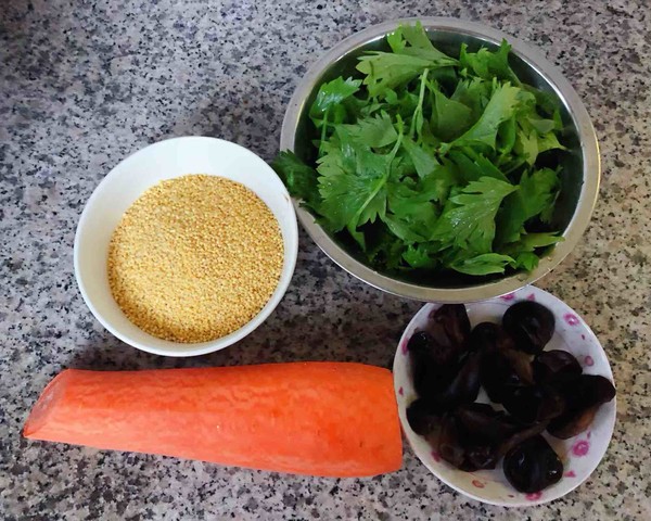 Carrot Millet Congee recipe