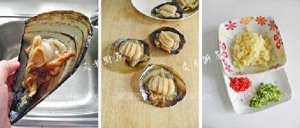 Steamed Scallops with Garlic recipe