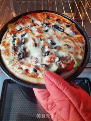 Spicy Tuna Pizza recipe