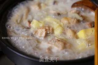 Durian Chicken Pot recipe