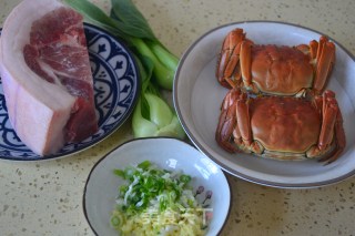 Crab Yellow Lion Head recipe