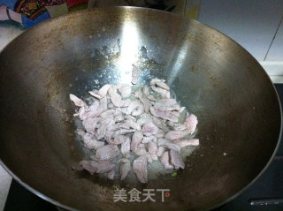 Fried Pork with Mung Bean Sprouts recipe