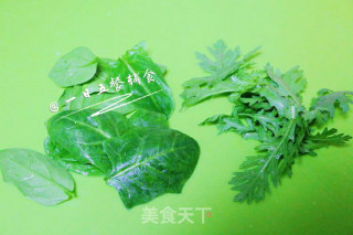 Quinoa Vegetable Porridge Baby Food Supplement, Pumpkin + Spinach Leaves + Chrysanthemum Leaves recipe