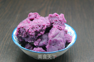 Purple Sweet Potato Crystal Rice Dumpling recipe