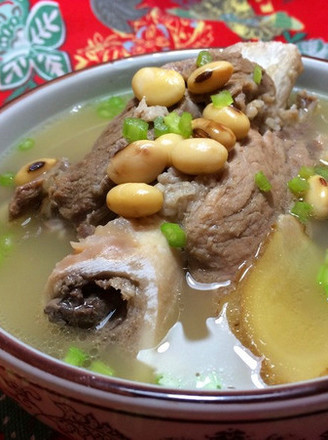 Soy Bean Big Bone Soup recipe