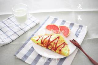 Japanese Style Omelet Rice recipe