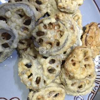 Fried Lotus Root Slices recipe