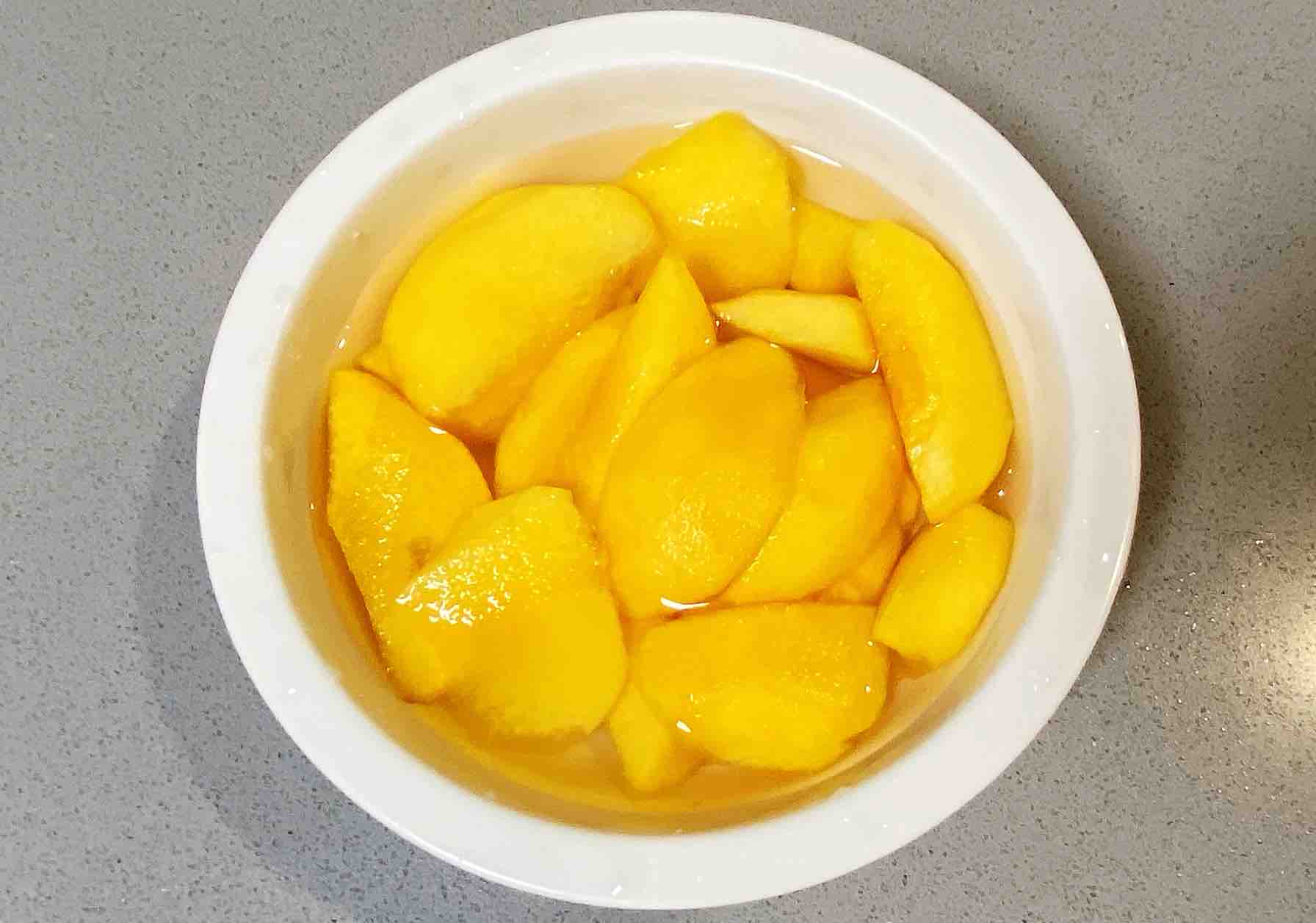 [recipe for Pregnant Women] Homemade Canned Yellow Peaches, Sweet and Delicious, Zero recipe