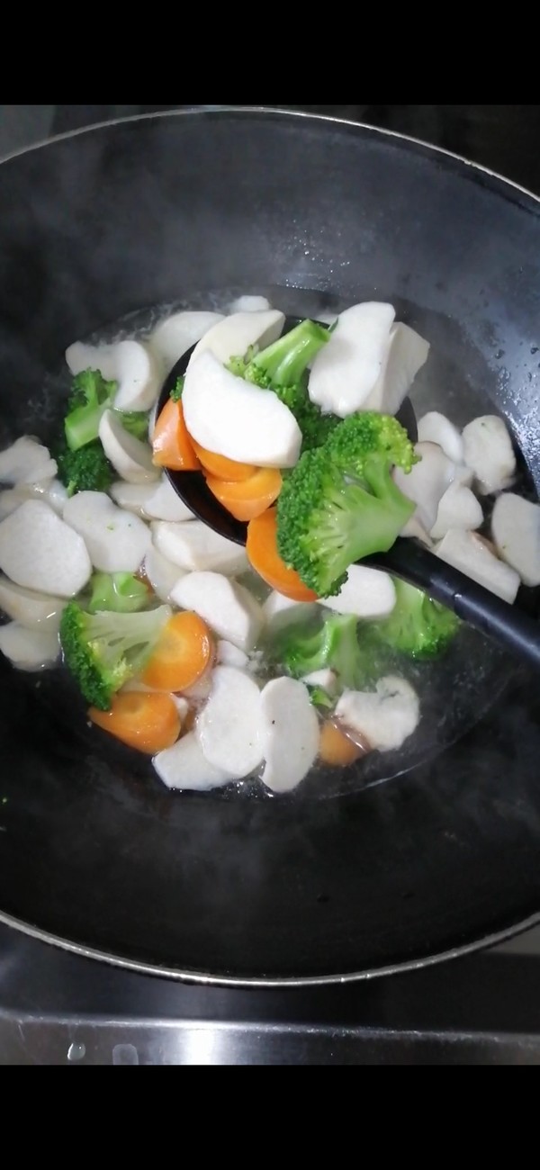 Squid Stir-fried Vegetables recipe