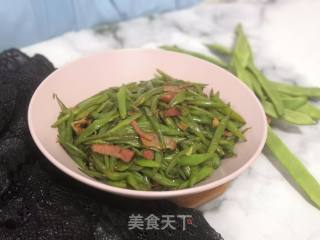 Kidney Beans Stir-fried Bacon recipe