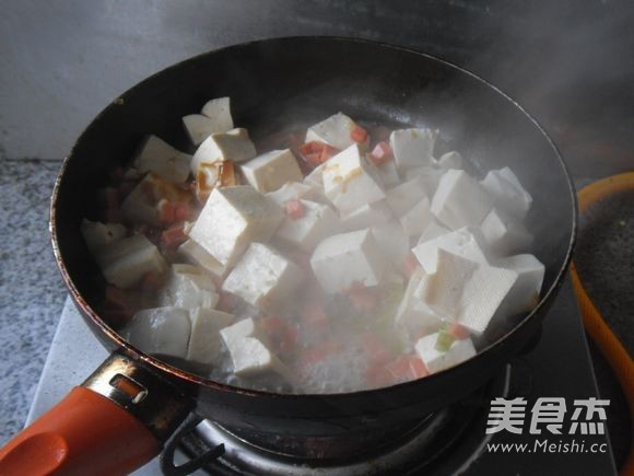 Braised Tofu with Oyster Sauce recipe