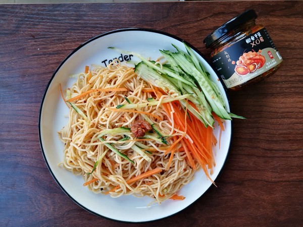 Spicy Noodles with Xo Sauce recipe