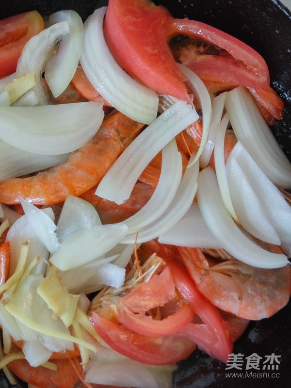 Soft Braised Prawns recipe