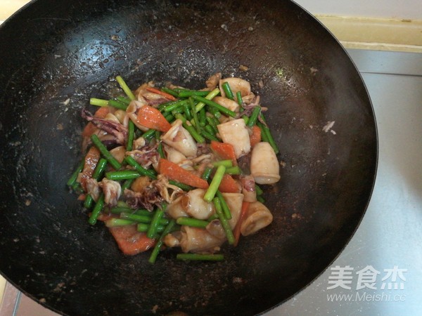 Sea Hare Fried Garlic Moss recipe