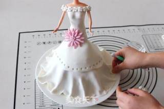 Barbie Fondant Cake recipe