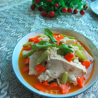 Tofu with Carrots recipe