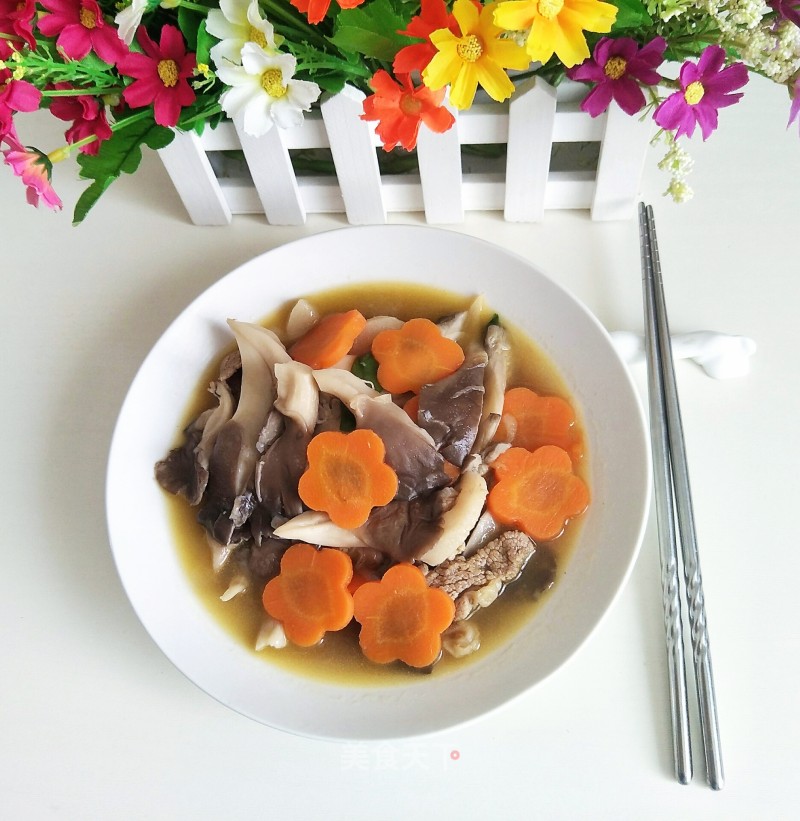 Braised Pork Belly with Mushrooms recipe