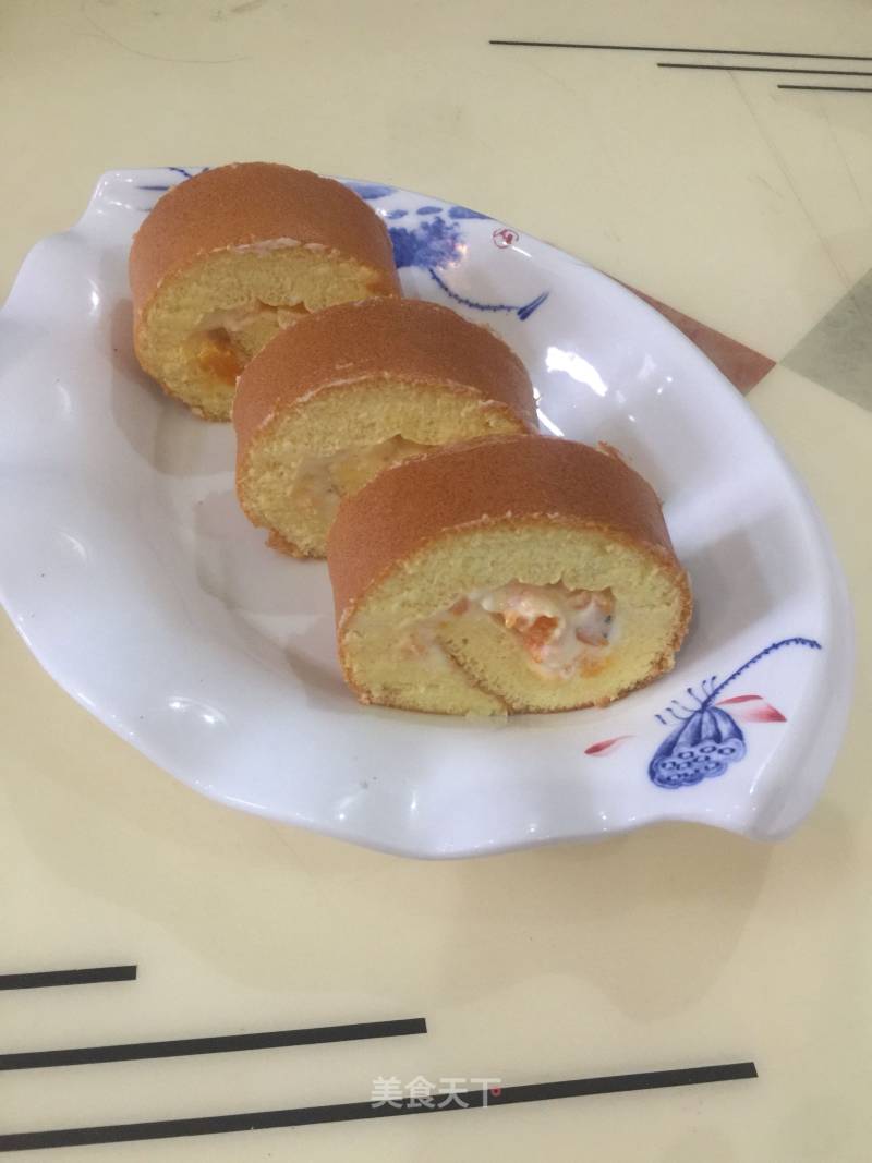 Mango Cake Roll recipe